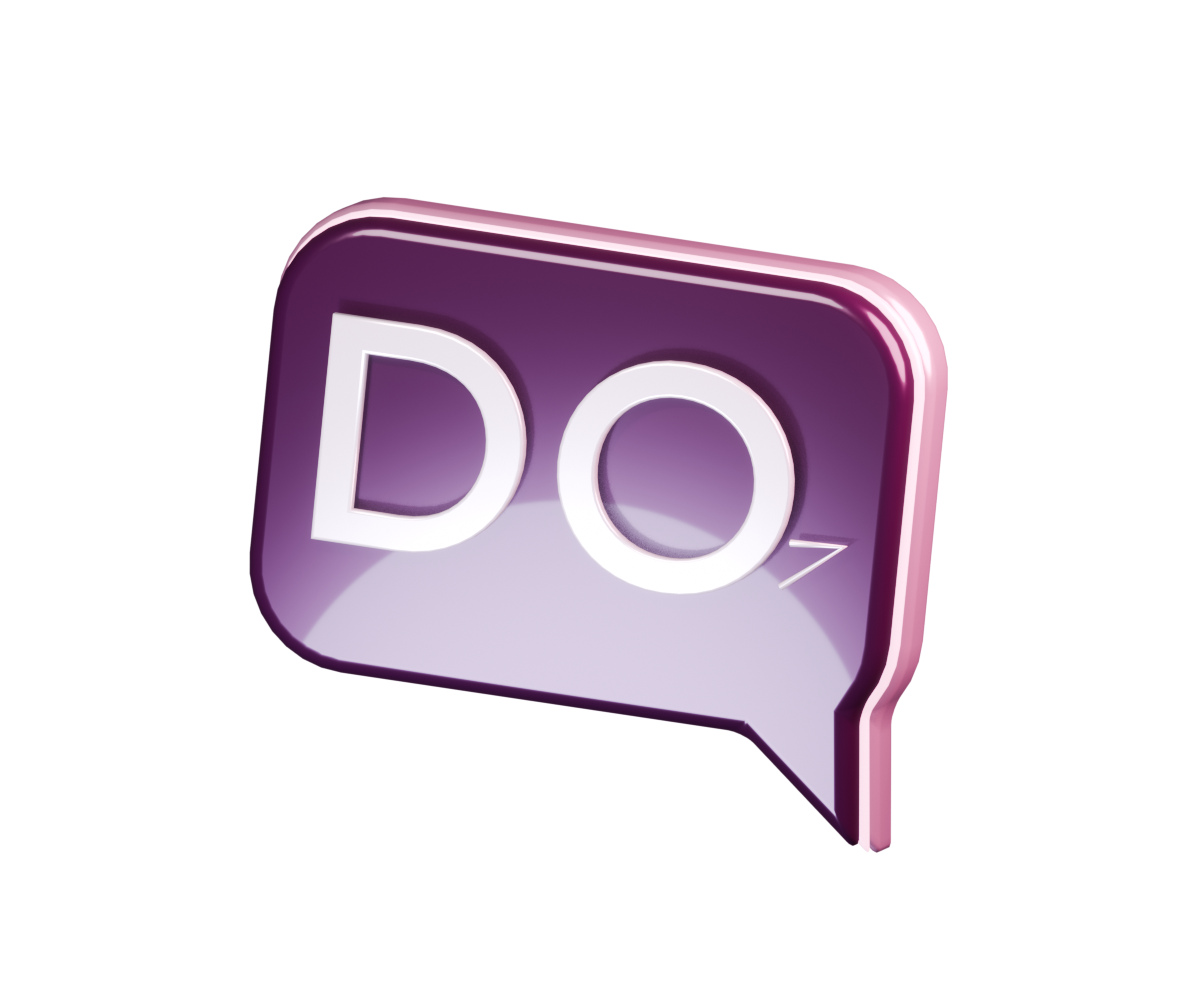 A luminous portable DO badge